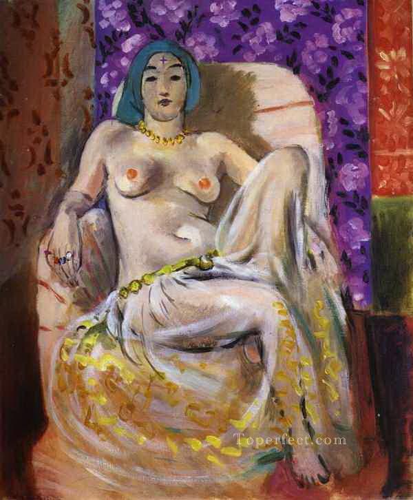 Le genou leve desnudo 1922 fauvismo abstracto Henri Matisse Pintura al óleo